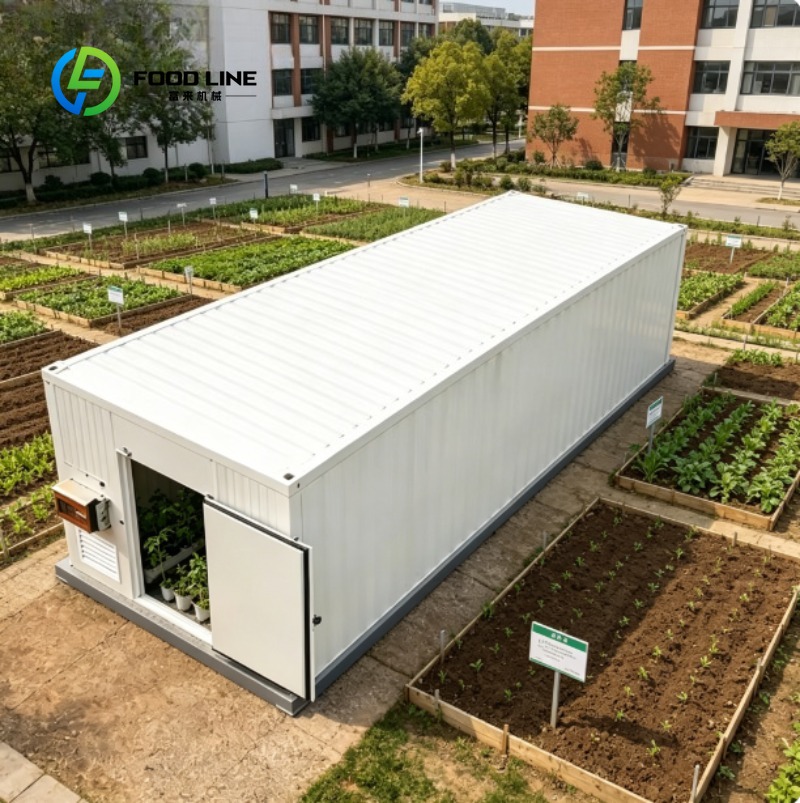 Urban Farming Hydroponic System - Contenedor de Cultivo Inteligente, Sistema de