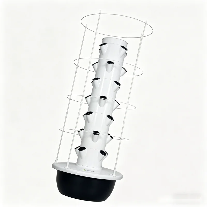Hydroponic Tower Planter - Torre de Cultivo Vertical Inteligente de