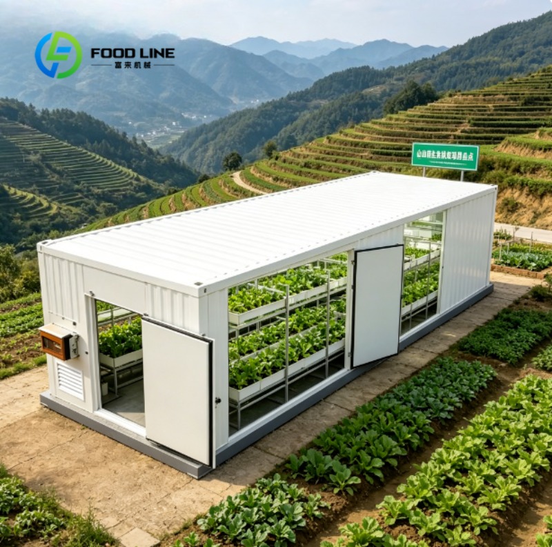 Urban Farming Indoor - Contenedor de Cultivo Modular, Sistema de
