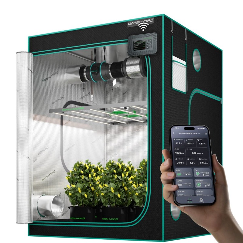 Grow Tent 4X4 - 480W 4x4 pies 120x120cm FC4800 EVO