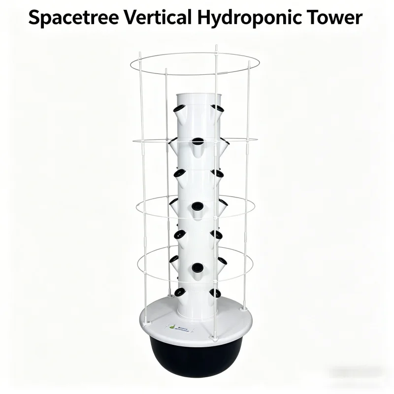 Hydroponic Tower Planter - Sistema de Jardín Vertical Hidropónico Inteligente