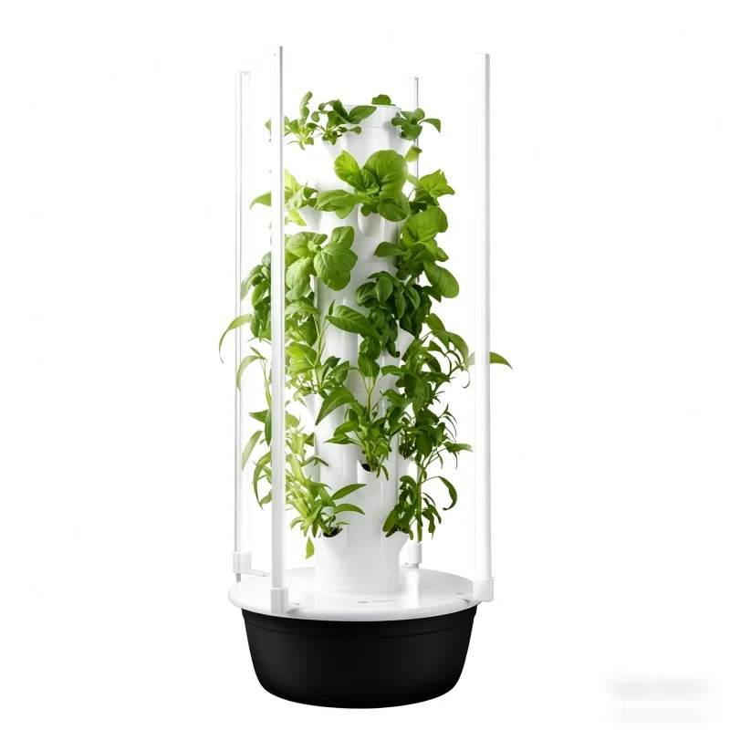 Hydroponic Tower Planter - Torre Hidropónica Vertical SpaceTree, Jardinera Inteligente
