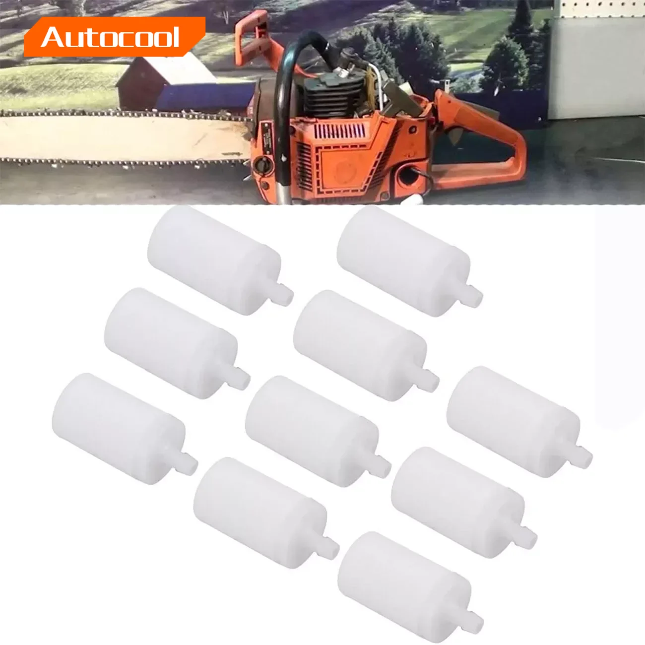 Husqvarna Chainsaw 440 - 10 Uds filtros de combustible para