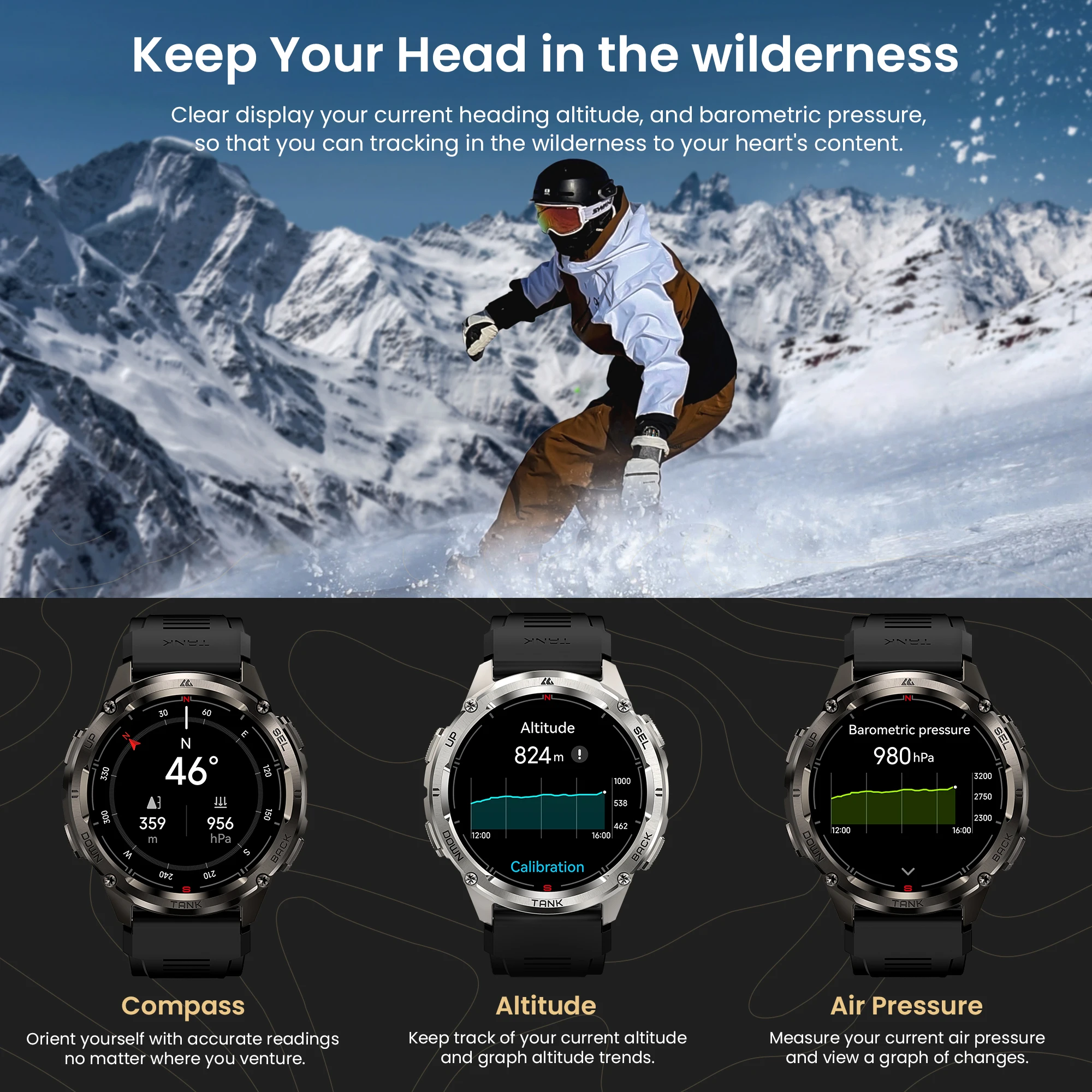 Reloj Inteligente KOSPET TANK  - Do Oxygen Meter reseña y precio