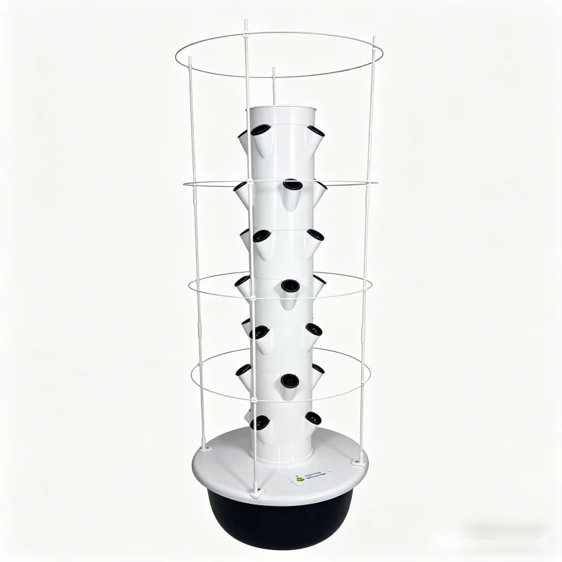 Torre de Cultivo Vertical Inte - Hydroponic Tower Planter reseña y precio