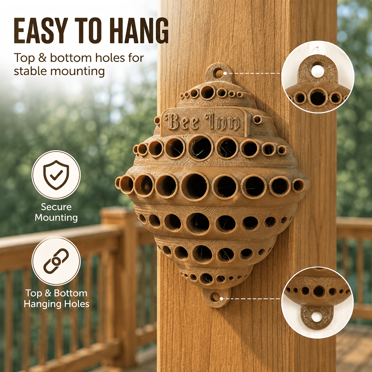 Hábitat para Abejas y Mariposa - Urban Farming Wall reseña y precio