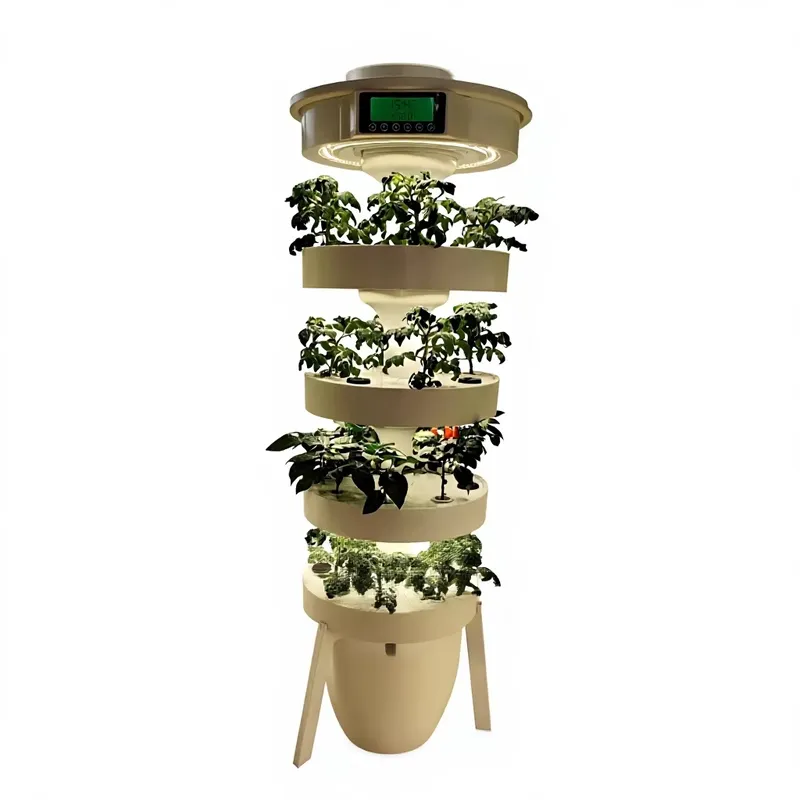 Sistema Hidropónico Inteligent - Hydroponic Tower Planter reseña y precio