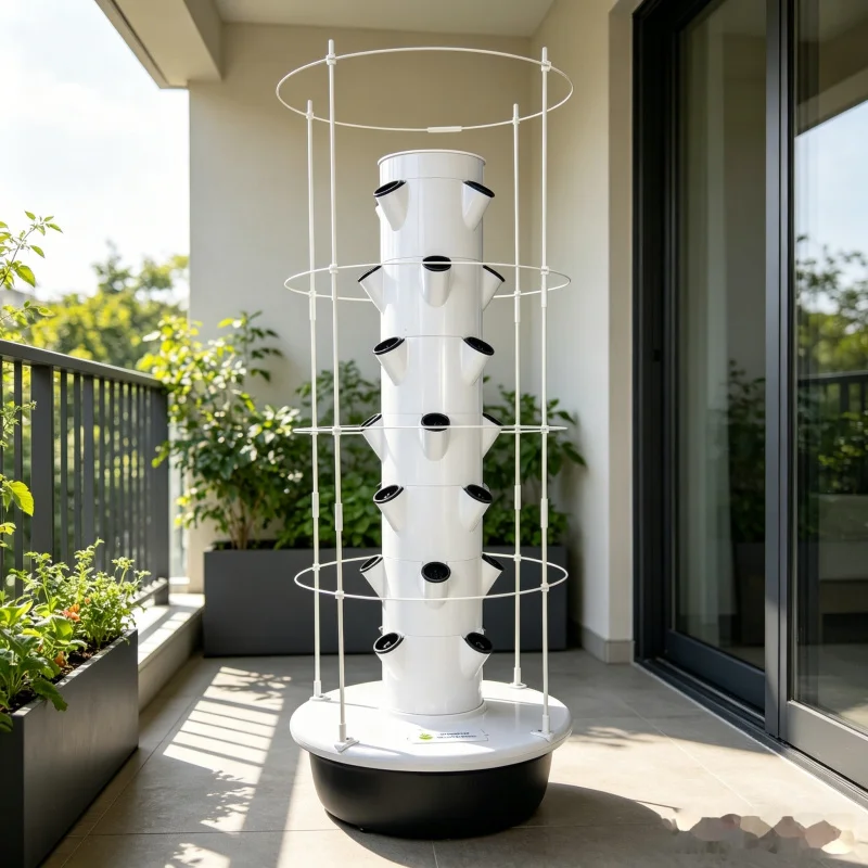 Torre Hidropónica Vertical de  - Hydroponic Tower Planter reseña y precio