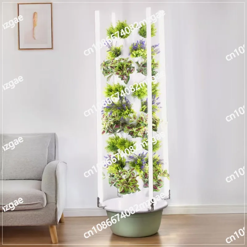 Torre hidropónica con luz LED  - Hydroponic Tower Planter reseña y precio