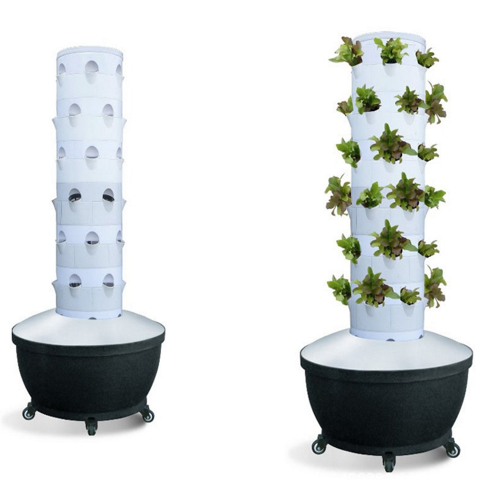 Tazas de colonización PP desmo - Hydroponic Tower Planter reseña y precio