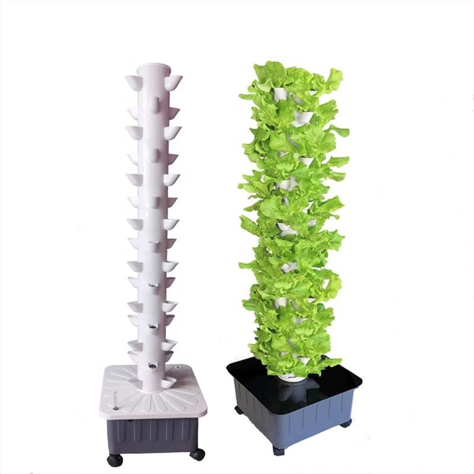 Tazas de colonización PP desmo - Hydroponic Tower Planter reseña y precio