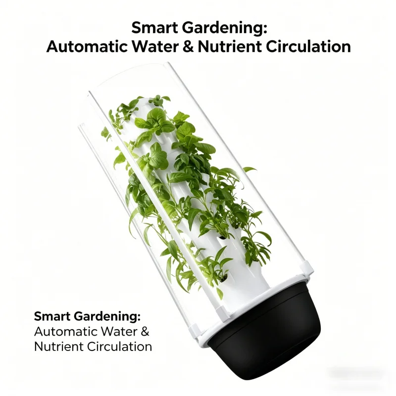 Torre Hidropónica Vertical Spa - Hydroponic Tower Planter reseña y precio