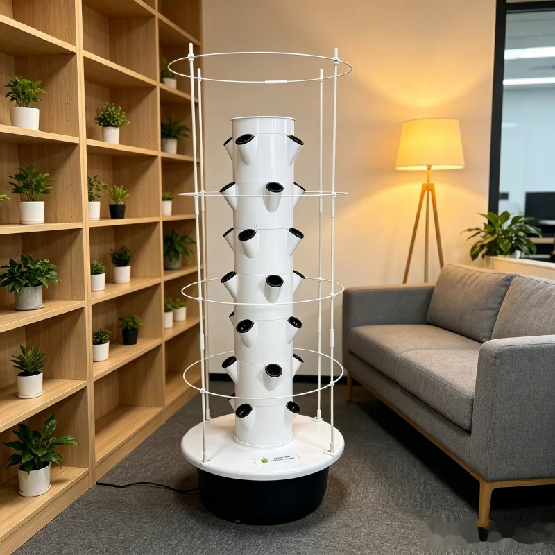 Torre Hidropónica Vertical Spa - Hydroponic Tower Planter reseña y precio
