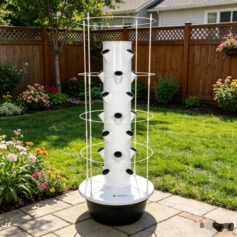Sistema de Jardín Hidropónico  - Hydroponic Tower Planter reseña y precio