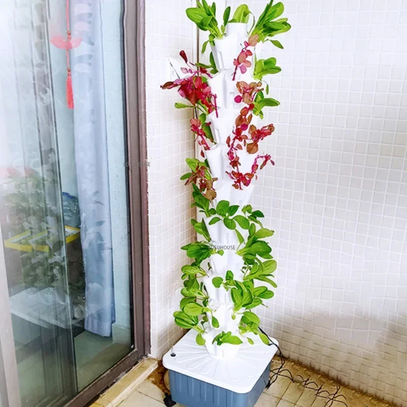 Torre de Cultivo sin Suelo par - Hydroponic Tower Planter reseña y precio