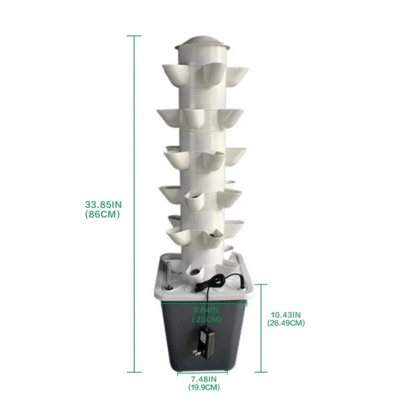 【Oferta Especial】Sistema de Cu - Hydroponic Tower Planter reseña y precio
