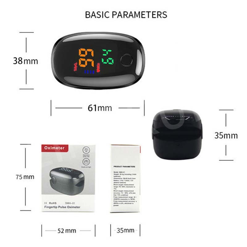 Oxímetro Digital de dedo 10P,  - Do Oxygen Meter reseña y precio