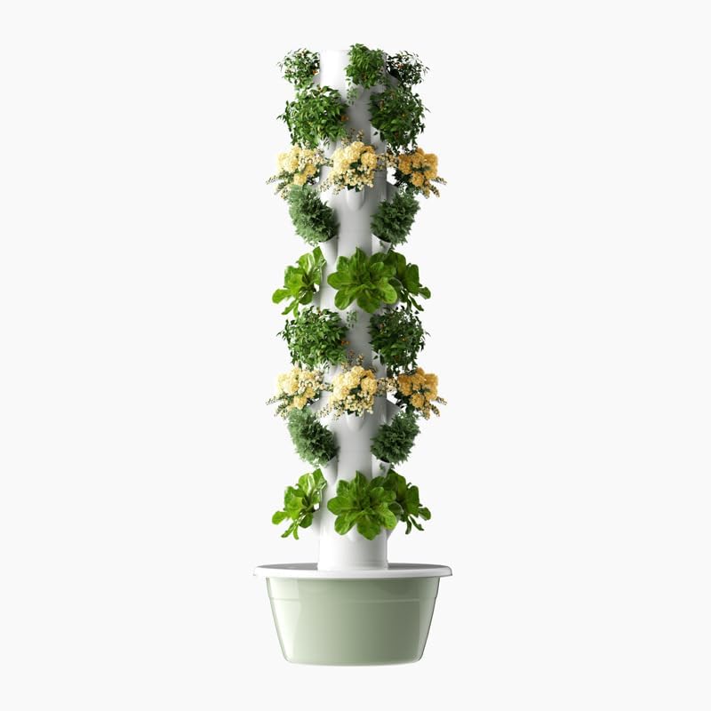 Torre de Cultivo Hidropónico V - Hydroponic Tower Planter reseña y precio